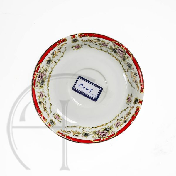 نعلبکی نسترن کد 8072 عاریسیا بازرگانی اخلاقی فروش عمده نعلبکی